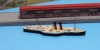 Paddle wheeler "Britannia" black-red funnels (1 p.) GB 1946 Tri-ang M 728